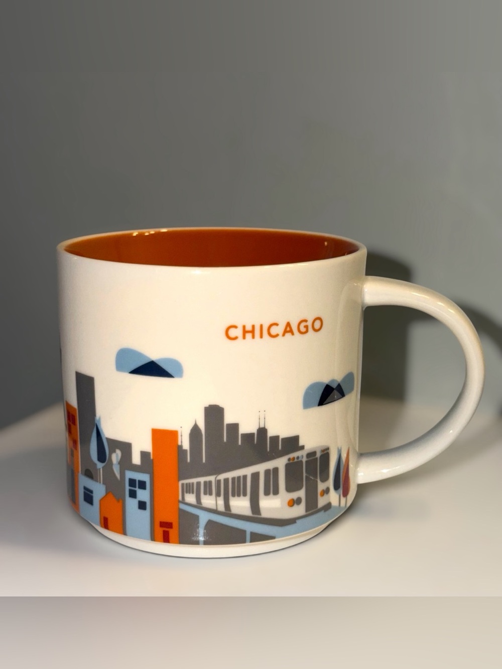 2015 Starbucks You Are Here Collection Chicago City Skyline Coffee Mug 14oz